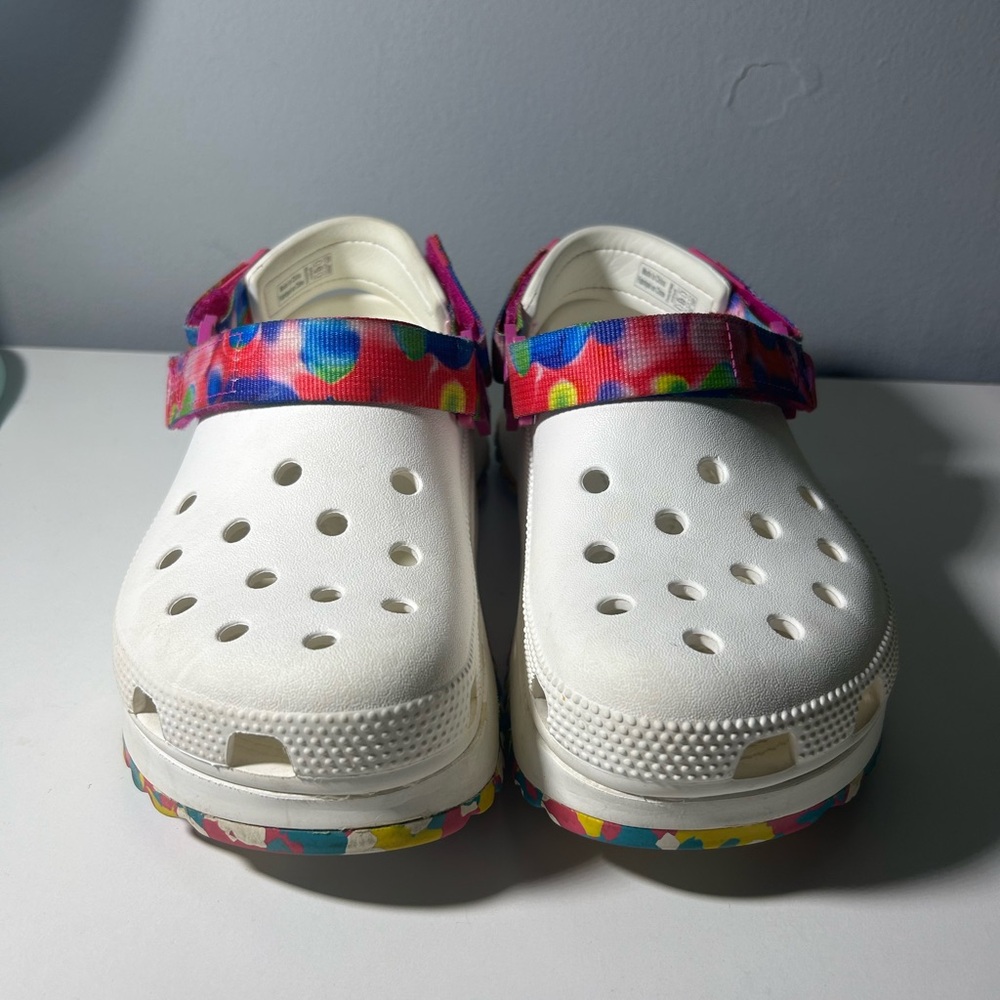 Crocs with velcro strap